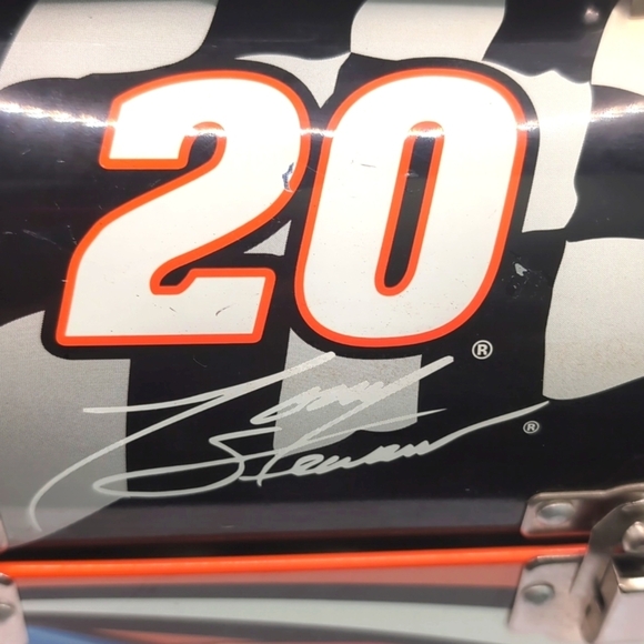 Vintage Tony Stewart 2003 NASCAR Home Depot Metal Lunch Box Racing Collectible - Picture 5 of 11